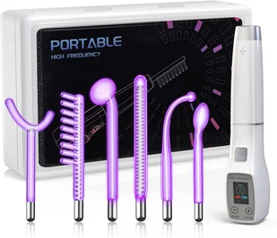 Najmocniejszy Darsonval 6 Pelot – Urządzenie Kosmetyczne do Profesjonalnych Zabiegów - Pozostałe urządzenia kosmetyczne - miniaturka - grafika 1