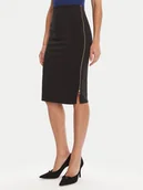 Spódnice - Rinascimento Spódnica ołówkowa CFC0125230003 Czarny Slim Fit - miniaturka - grafika 1