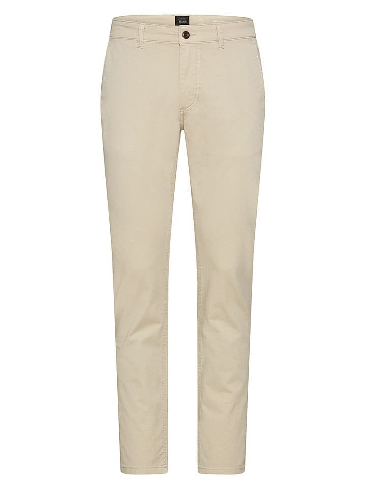 Camel Active Spodnie chino - Regular fit - w kolorze beżowym