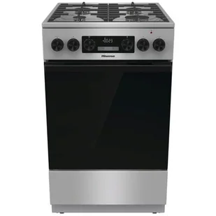Kuchenka gazowo-elektryczna Hisense HKS5C71XF Air Fry, program Pizza - Kuchenki gazowo-elektryczne - miniaturka - grafika 1