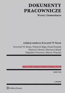 Dokumenty pracownicze. Wzory i komentarze - E-booki - prawo - miniaturka - grafika 1