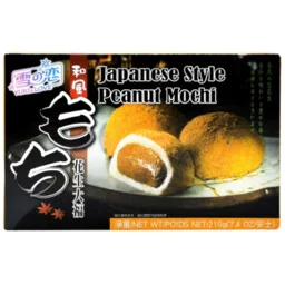 Mochi, ryżowe ciasteczka z orzeszkami ziemnymi 210g - Yuki & Love - Kuchnie świata - miniaturka - grafika 1