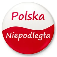 Magnesy - Button magnes na lodówkę Polska Niepodległa - miniaturka - grafika 1