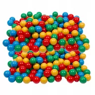 Suche baseny - Piłeczki piłki kulki do suchego basenu, Misioo, 6 cm, 600 szt: niebieskie, zielone, czerwone, żółte - miniaturka - grafika 1