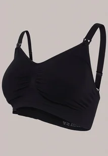 Carriwell CARRIWELL padded maternity & nursing bra Black L 3322 - Biustonosze ciążowe - miniaturka - grafika 1