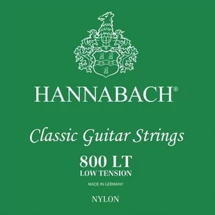 Hannabach 652366 Saiten für Klassik Gitarre Serie 800 Low Tension versilbert - E6 652366 - Struny gitarowe  - miniaturka - grafika 1