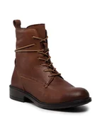 Botki damskie - Geox Botki D Catria A D16LQA 00081 C0013 Brązowy - miniaturka - grafika 1