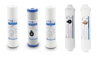 Uzdatniacze wody - Uniwersalny komplet wkładów do osmozy RO6 z szybkozłączkami - miniaturka - grafika 1