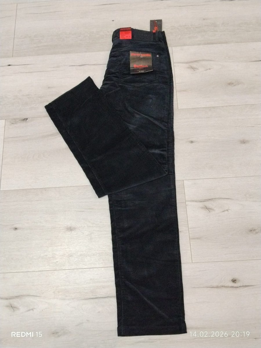 SPODNIE MĘSKIE SZTRUKSY PIERRE CARDIN W36L34 (92/86)