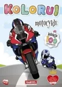 Książki edukacyjne - Kolekcja Koloruj - Motocykle - miniaturka - grafika 1