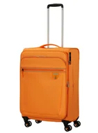 Walizki - Walizka średnia American Tourister AeroSpin EXP - radiant orange - miniaturka - grafika 1