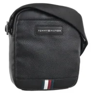 Torebki damskie - Torebka Listonoszka TH Business Mini Reporter AM0AM12711 BDS (TH1174-a) Tommy Hilfiger - miniaturka - grafika 1