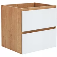 Szafki łazienkowe - Comad MONAKO OAK WHITE 820 Szafka pod umywalkę 60cm MONAKO OAK WHITE 820 - miniaturka - grafika 1