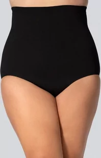 Wyszczuplające majtki z wysokim stanem czarne Smoothwear, Kolor czarny (onyx), Rozmiar 7/8, Mona Queen Size - Primodo.com - Majtki damskie - miniaturka - grafika 1