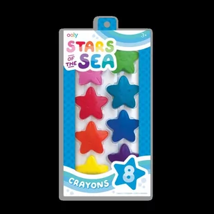 Ooly Kredki Gwiazdy Oceanu Stars Of The Sea 8szt - Przybory szkolne - miniaturka - grafika 2