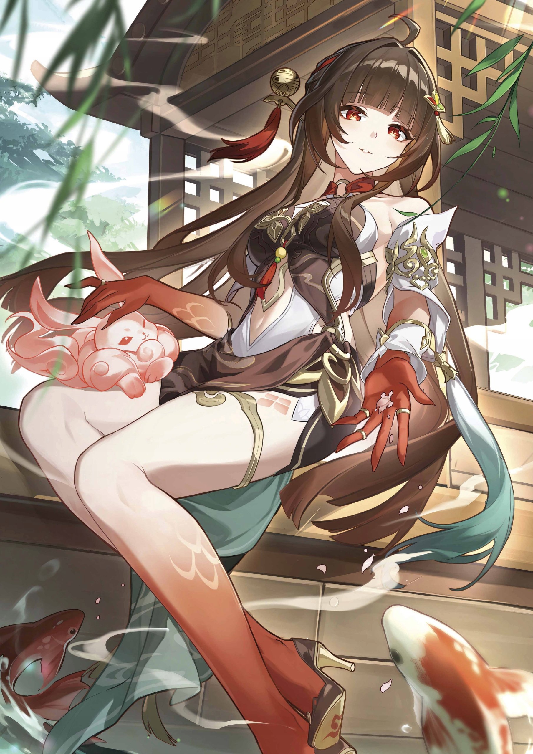 Plakat A3 Honkai Star Rail Hsr Anime Gra Lingsha
