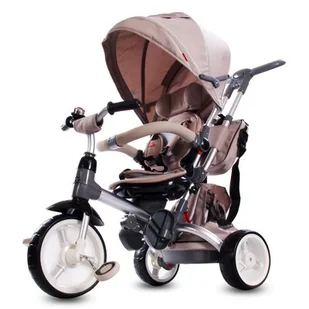 Sun Baby Trójkołowiec Little Tiger beżowy T500/BE - Rowerki trójkołowe - miniaturka - grafika 1
