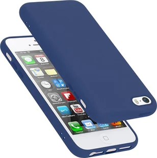 Etui ochronne Cadorabo do Apple iPhone 5 / 5S / SE 2016 w kolorze niebieskim Etui na telefon komórkowy Etui z TPU - Etui i futerały do telefonów - miniaturka - grafika 1