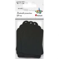 Opakowania i torebki na prezenty - Zawieszka prezentowa kartonowa 45x75mm 10szt - Titanum - miniaturka - grafika 1