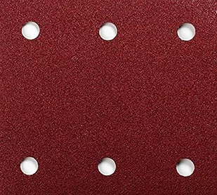 Makita Papier ścierny na rzep 114 x 102 mm (6 otworów) ziarn. 180, 10 szt. P-331 - Materiały ścierne - miniaturka - grafika 1