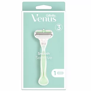 Gillette Venus Smooth Sensitive maszynka do golenia + wymienne ostrze - Maszynki do golenia i wkłady - miniaturka - grafika 1