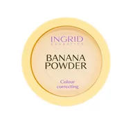 Pudry do twarzy - Ingrid BANANA POWDER PUDER BANANOWY DO TWARZY 10G - miniaturka - grafika 1