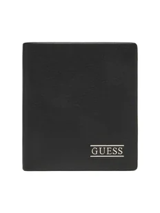 Guess Duży Portfel Męski SMNEBR LEA18 Czarny - Portfele - miniaturka - grafika 1