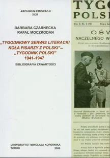 Tygodniowy Serwis Literacki Koła Pisarzy z Polski. Tygodnik Polski 1941-1947 - Historia Polski - miniaturka - grafika 1