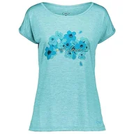 Koszulki i topy damskie - CMP T-shirt damski turkusowy Ocean Mel. D46 - miniaturka - grafika 1