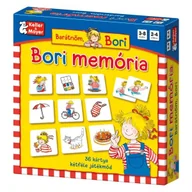 Gry planszowe - Bori Memoria - gra planszowa rozwijająca umiejętności, z instrukcjami w języku węgierskim - miniaturka - grafika 1