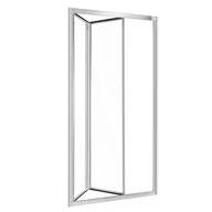 Ścianki i drzwi prysznicowe - Novoterm Kerra Harmony 80x195 szkło transparentne - miniaturka - grafika 1