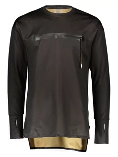 Koszulki sportowe męskie - asics Koszulka funkcyjna "Jyuni" w kolorze czarnym - grafika 1