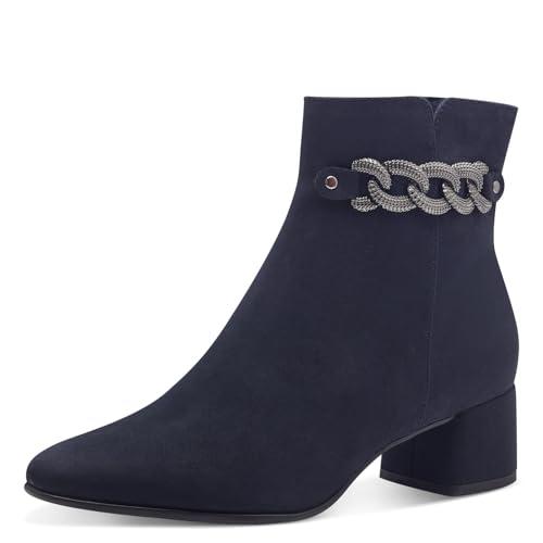 MARCO TOZZI Damskie botki Zip+Slip 2-25352-43, Dk Navy, 42 EU