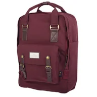 Plecaki - Plecak do pracy Doughnut Macaroon Large Cordura - wine - miniaturka - grafika 1