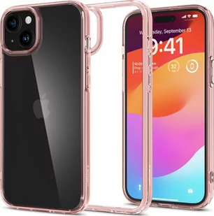 Spigen Spigen Ultra Hybrid, rose crystal - iPhone 15 - Etui i futerały do telefonów - miniaturka - grafika 1