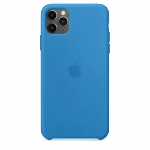 APPLE SILICONE CASE MY1J2ZM/A IPHONE 11 PRO MAX SURF BLUE BEZ OPAKOWANIA - Etui i futerały do telefonów - miniaturka - grafika 1