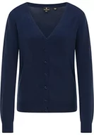 Swetry damskie - DreiMaster Klassik Damski kardigan, granatowy, XL/XXL, morski, XL-XXL - miniaturka - grafika 1