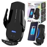 Uchwyty samochodowe do telefonów - Xblitz Automatyczny Uchwyt Samochodowy Z Funkcją Bezprzewodowego Ładowania FX5 Exclusive - miniaturka - grafika 1