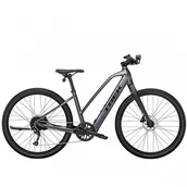 Rowery elektryczne - Trek Dual Sport Plus 2 Stagger 2023 XL Galactic Grey - miniaturka - grafika 1