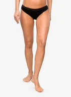 Bielizna sportowa damska - Figi termoaktywne Smartwool Merino Bikini Boxed - black - miniaturka - grafika 1