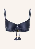 Stroje kąpielowe - Seafolly Top Bikini Z Ramiączkami Belle blau - miniaturka - grafika 1