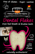 Przysmaki dla kotów - QCHEFS CAT Dental Flakes do higieny jamy ustnej dla KOTA 80g - miniaturka - grafika 1