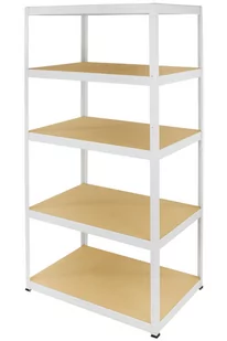Regał Helios magazynowy metalowy HWW_180X090X35_5_350 ilość półek 5 nośność 350 kg / Wamar-Sosenka - Szafy i regały magazynowe - miniaturka - grafika 1