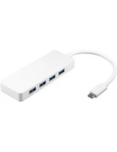 Goobay 66274 USB-C Multi Port Adapter Biały 66274 - Adaptery i przejściówki - miniaturka - grafika 2