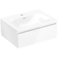 Szafki łazienkowe - Mexen Orio szafka łazienkowa 60 cm z umywalką Vela, 1 szuflada, biała połysk - 91A10-06023-1-BF00-W23M00 - miniaturka - grafika 1