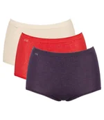 Majtki damskie - 3 x Majtki damskie sloggi Basic+ Maxi C3P-42 - miniaturka - grafika 1