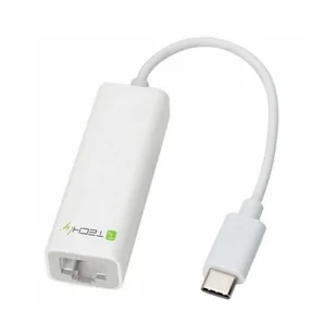 Techly Karta sieciowa USB-C 3.1 na RJ45 Gigabit biała 020379 - Części i akcesoria do laptopów - miniaturka - grafika 5