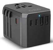 Ładowarki do telefonów - SBS TEADAPTGAN70WUNI ładowarka do urządzeń przenośnych Uniwersalne Czarny Prąd przemienny Szybkie ładowanie Wewnętrzna - miniaturka - grafika 1