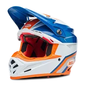 Kaski motocyklowe - Kask Cross Bell Moto-9S Flex PomarańczowyXL - miniaturka - grafika 1