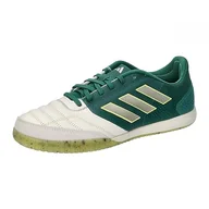Piłka nożna - adidas Męskie buty piłkarskie Top Sala Competition Buty halowe, Off White Collegiate Green Pulse Limonka, 41 1/3 EU - miniaturka - grafika 1